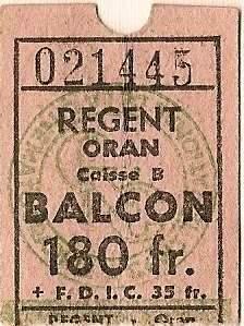 Oran tickets divers 037